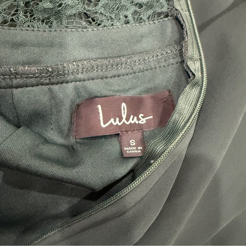 Lulus Green Lace A-Line Maxi Dress - Picture 8 of 13
